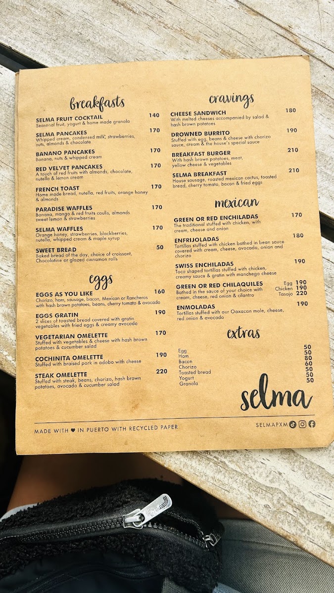 Selma Menu - Image 5