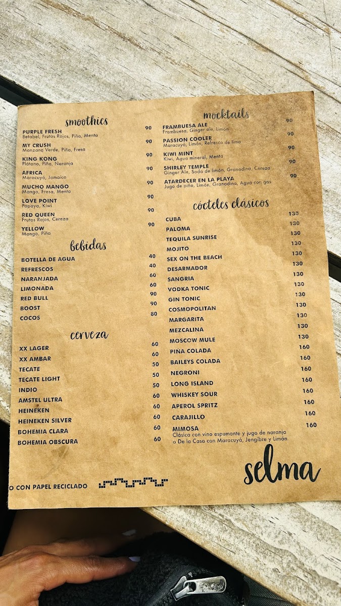 Selma Menu - Image 6